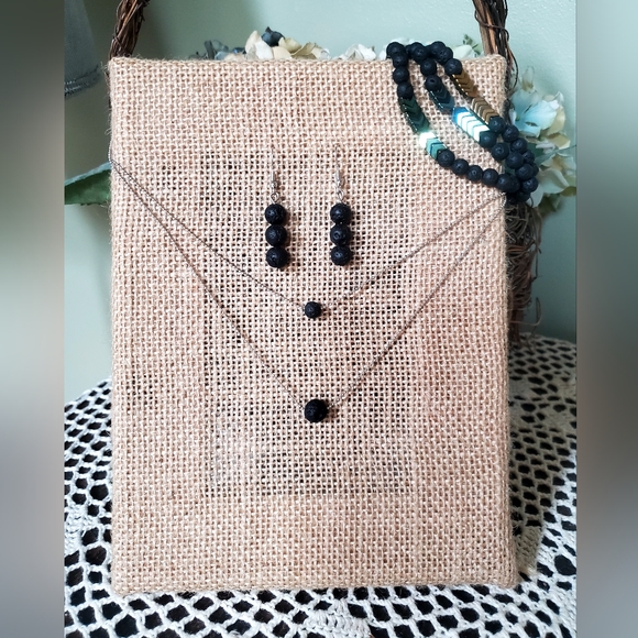 NEW Lava stone matching set! - Picture 1 of 9